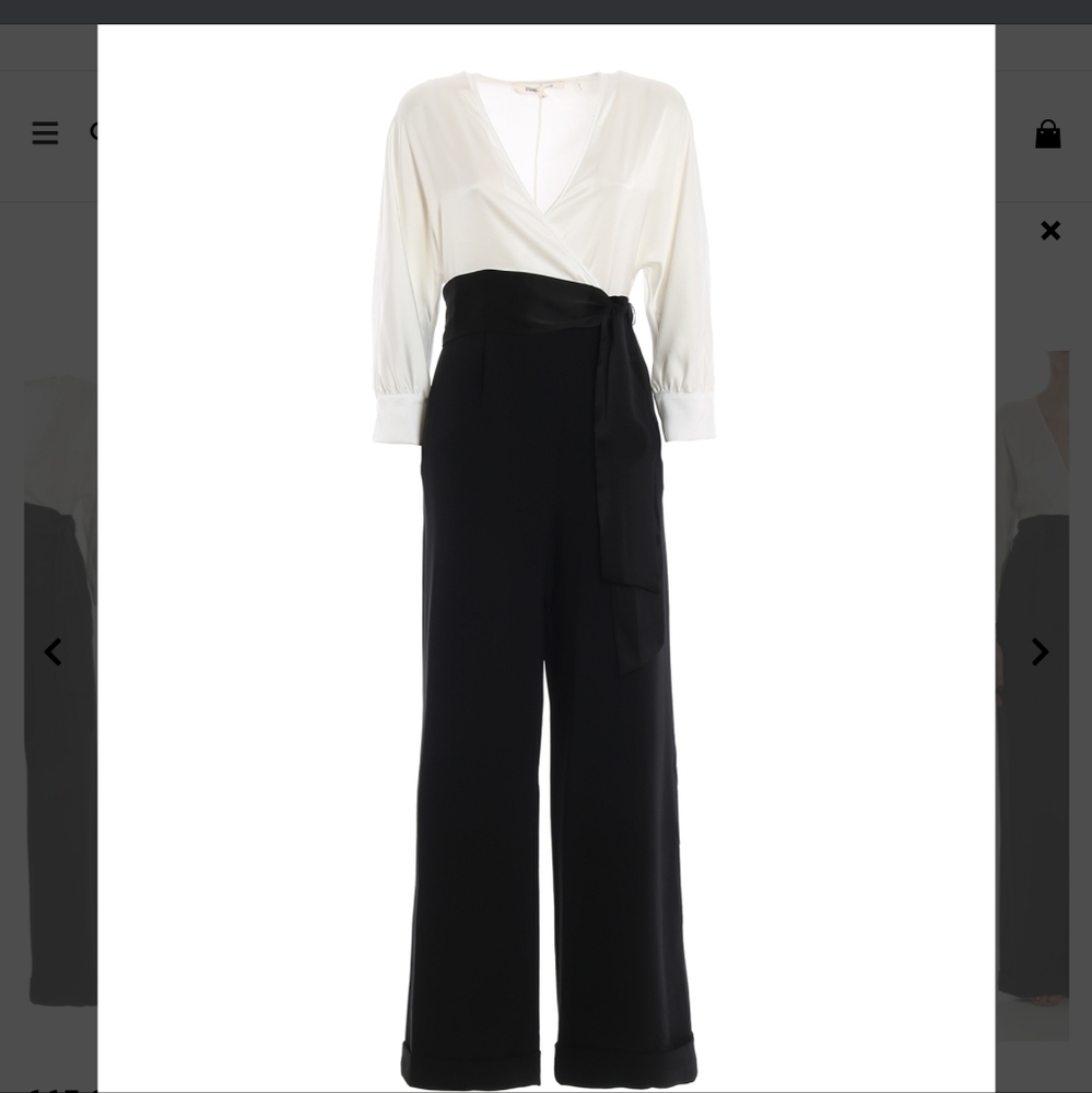 DIANE VON FURSTENBERG Marle long-sleeve jumpsuit